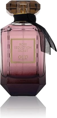 Rose Seduction Secret Oud - Eau de Parfum - By Fragrance World - Perfume For Women, 100ml