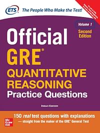 Official GRE Quantitative Reasoning Practice Questions Paperback – 31 July 2017