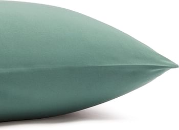 Amazn Basics Lightweight Super Soft Easy Care Microfiber Bed Sheet Set With 14” Deep Pockets - Twin XL, Emerald Green