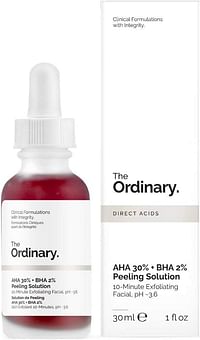 The Ordinary Aha 30% + Bha 2% Peeling Solution, 30ml
