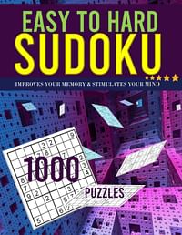 Sudoku 1000 puzzles: board game for adults -By Ronald Moore -Paperback