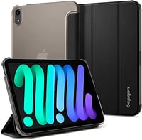 Spigen Liquid Air Folio designed for iPad Mini 6 case cover (2021) - Black