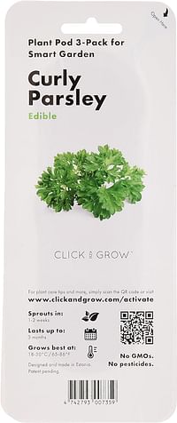 Click & Grow Curly Parsley Plant Pods 3 Pack