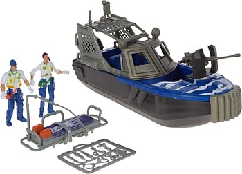 Rescue Series Ambulance Boat Toys