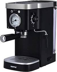 Geepas 1.2L 3 In 1 Coffee Machine - 1100W Coffee Maker For Instant Coffee, Espresso, Macchiato & More | Boil-Dry Protection, Anti-Drip Function, Automatic Turn-Off