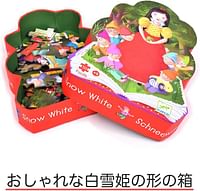 Djeco Silhouette Snow White Puzzle, 50-Pieces