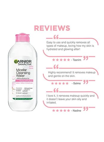 Garnier Micellar Water Make-up Remover and Skin Cleanser - 400 ml