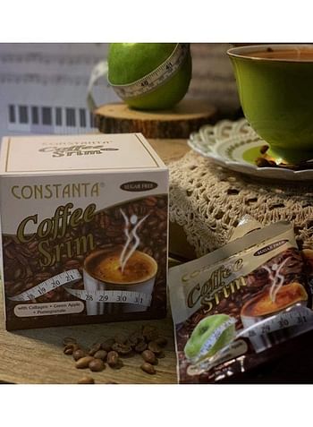 Constanta Coffee Body Srim With Sugar Free 12 sachets - 15grams