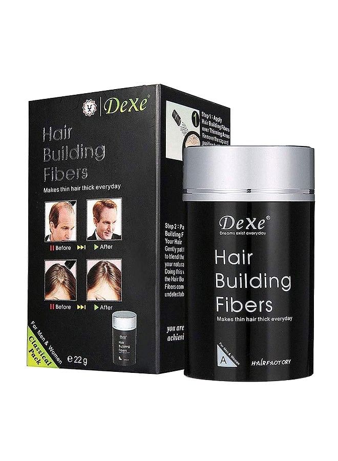 Dexe Hair Building Fibers Dark Brown - 22grams