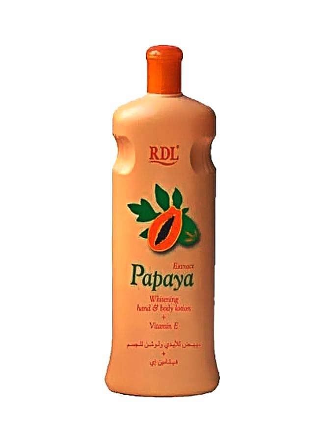 RDL Papaya Whitening Hand And Body Lotion 600ml