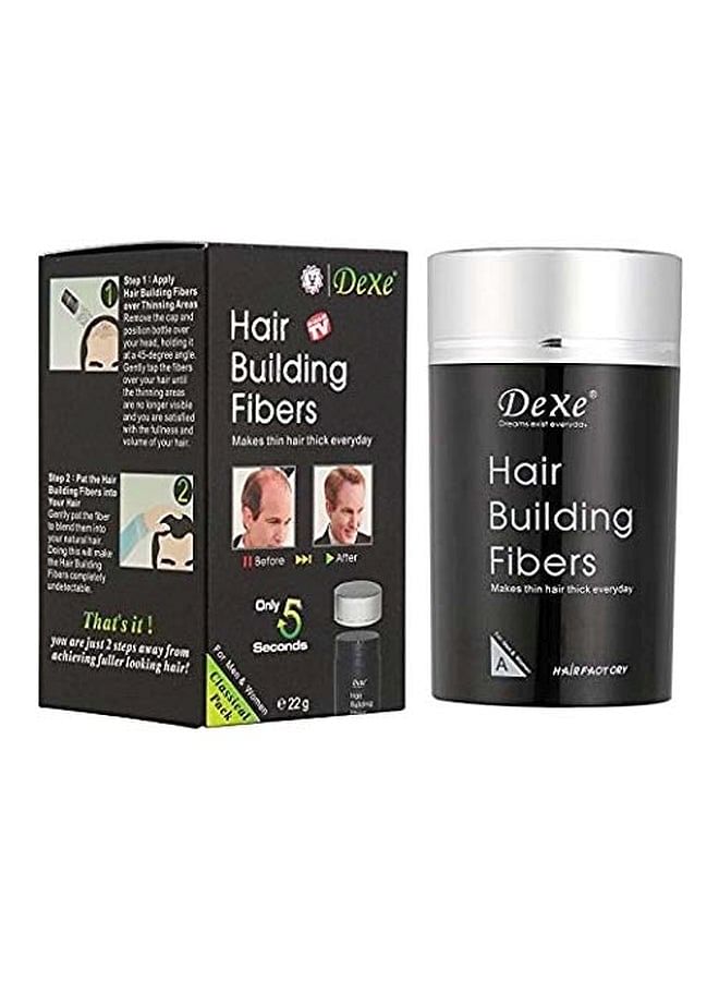 Dexe Hair Building Fibers Dark Brown -22grams