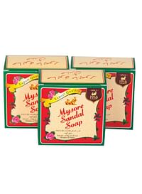 Mysore Pack Of 3 Sandal Soap - 150grams