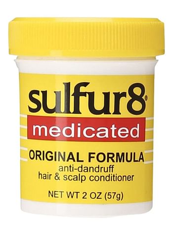 Sulfur 8 Medicated Anti-Dandruff Hair And Scalp Treatment - 2ounce