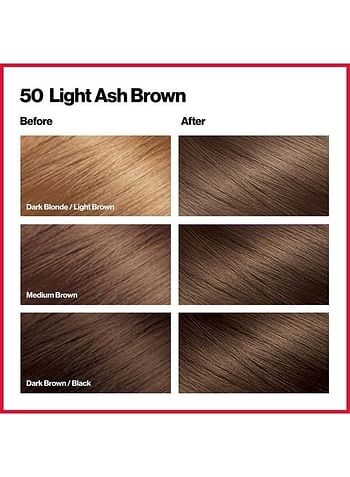 Revlon Colorsilk Beautiful Permanent Hair Colour 50 Light Ash Brown