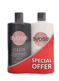 Syoss Keratin Shampoo + Conditioner Combo Pack