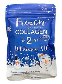 Frozen Collagen 2 in 1 Premium Peptide and Glutathione - 60 Capsule