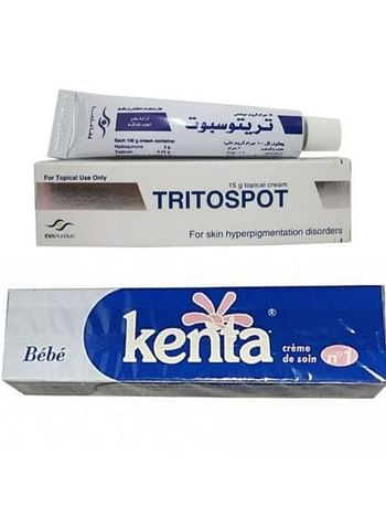 Evapharma Tritospot Cream And Kenta Cream