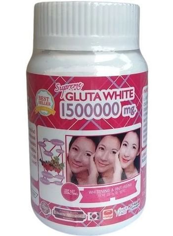Gluta White Supreme 1500000mg - 30 Soft Gels