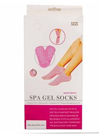 SPA-Moisturizing SPA Gel Socks Pink