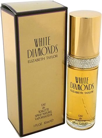 Elizabeth Taylor White Diamonds Eau De Toilette for Women, 30 ml