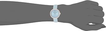 Swarovski Daytime Women's Blue Dial Leather Band Watch - 5095646