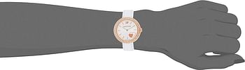 Swarovski Women's Silver Dial Leather Band Watch - 5179367