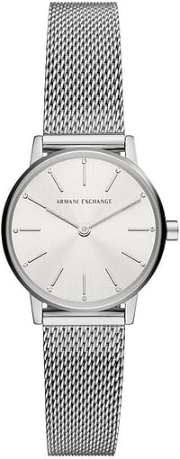Armani Exchange Watch. AX5565, Silver Bracelet - 28 mm