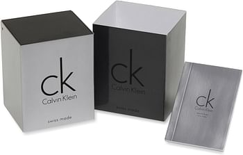 Calvin Klein Womens Quartz Watch, Analog Display and Stainless Steel Strap K2G23161