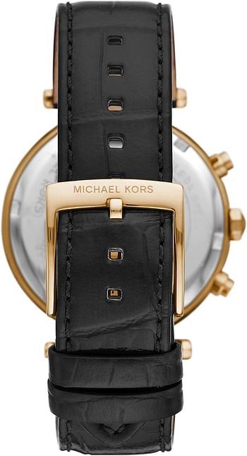 مايكل كورس  ساعة MK6984- باركر كرونوغراف جلد - 39mm