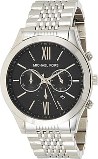 Michael Kors Mens Quartz Watch, Analog Display and Stainless Steel Strap MK8305