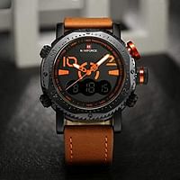 Naviforce Casual Watch For Men Analog-Digital Leather - nf9094