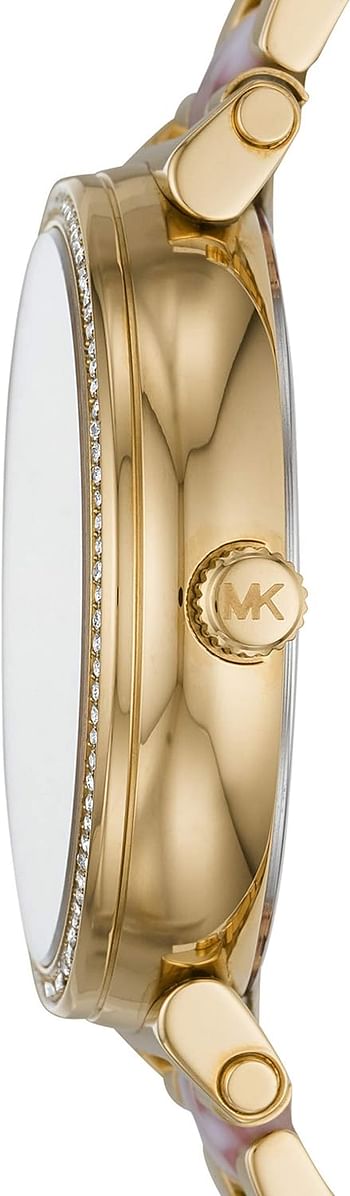 Michael Kors Womens Analogue Quartz Watch with Stainless Steel Strap MK4344