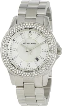 Michael Kors Womens Quartz Watch, Analog Display and Stainless Steel Strap MK5401