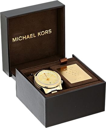 ساعة مايكل كورس كوبر للنساء كرونوغراف وبسوار ستانلس ستيل - MK6273