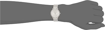 Michael Kors Women's Watch PYPER, 38 mm case size, Three Hand movement, Stainless Steel strap -MK4338