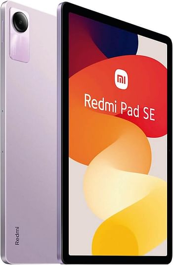 Xiaomi Redmi Pad SE Fhd+ 90Hz Refresh Rate, 6nm Snapdragon 680, 8GB RAM, 256GB ROM - 11 inch, Lavender Purple, Bluetooth