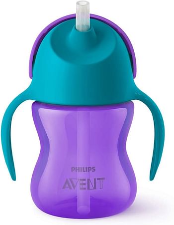 Philips AVENT Bendy Straw Cup, 200 ml, 9+ Months, Assorted Color