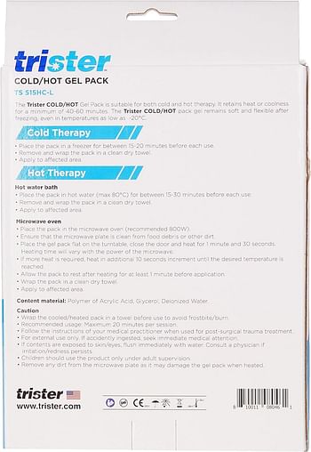 Trister Soft Cold/Hot Gel Pack Large : Ts 515Hc L, Standard Packing