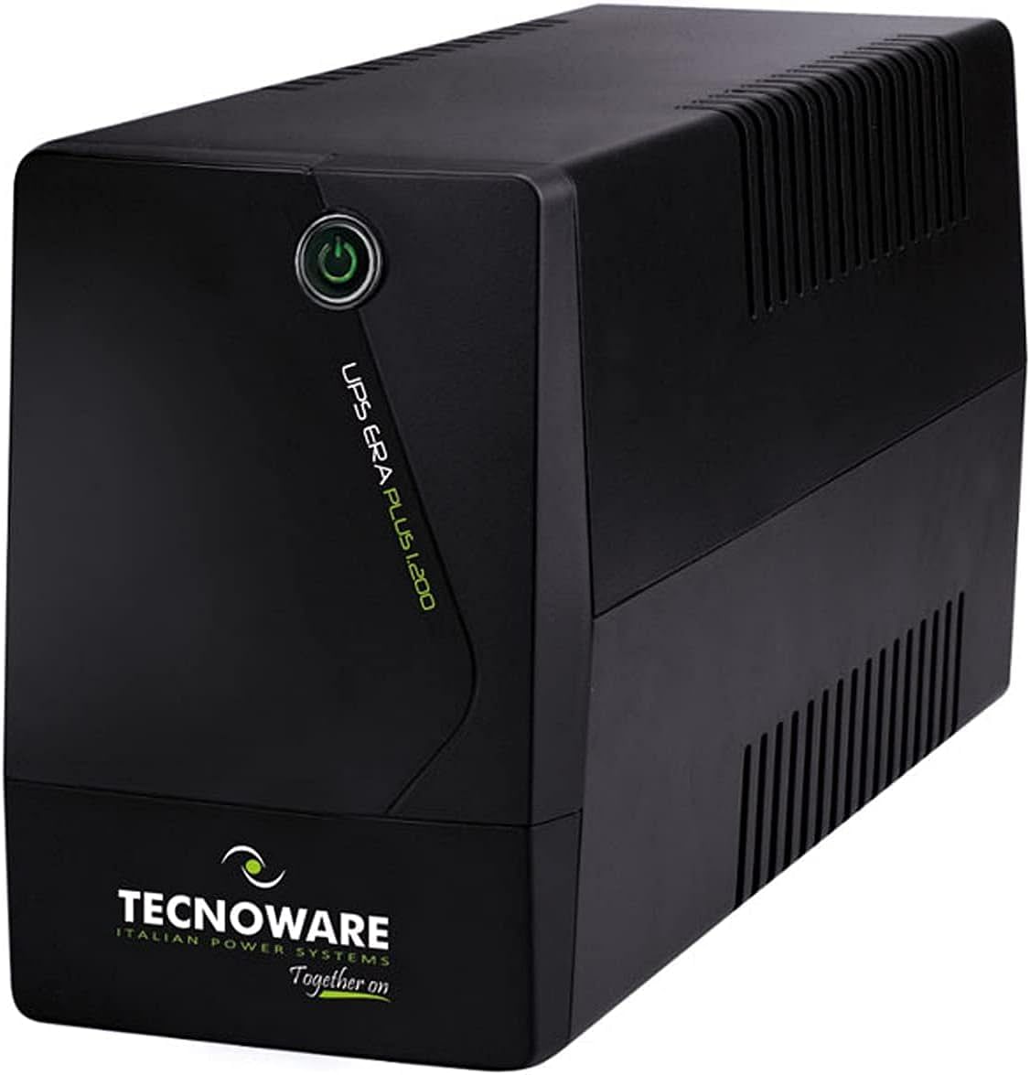 Tecnoware Power Systems Tecnoware UPS ERA PLUS 1200 - Together ON, Universal Outputs, Power 1200 VA, Backup time up to 20 min with 1 PC or 30 min with Modem Router AVR Stabilization