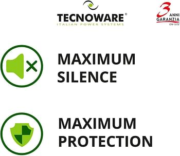 Tecnoware Power Systems Tecnoware UPS ERA PLUS 1200 - Together ON Universal Outputs Power 1200 VA Backup time up to 20 min with 1 PC or 30 min with Modem Router AVR Stabilization