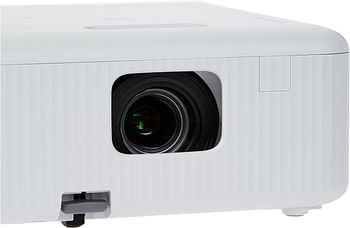 Epson CO-W01 WXGA Projector, 3LCD technology, 3,000 lumen brightness, 378inches screen size, White, Compact