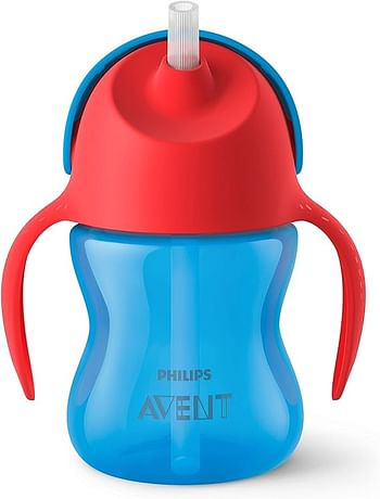 Philips AVENT Bendy Straw Cup, 200 ml, 9+ Months, Assorted Color