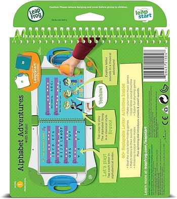 Leapfrog Leapstart Holo - Alphabet Adventure & Music- Multicolour-Level 2-Non 3d