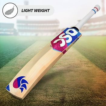 Dsc Intense Passion Grade 2 English Willow Cricket Bat Size: Short Handle, Ball Type : Leather Ball, Playing Style : All-Round