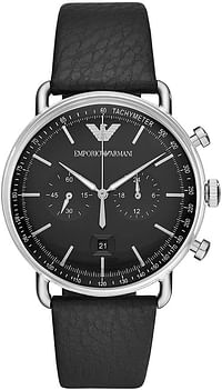 Emporio Armani Men's Chronograph Stainless Steel Watch - 43 mm Case Size