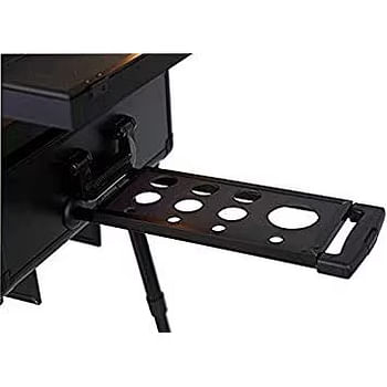 Viya Makeup Train Stand Case With Pro Studio Artist Trolley And Lights