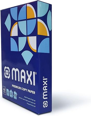 MAXI PHOTO COPY PAPER A4 80GSM 500 SHEET, A4 PAPER, 80GA4