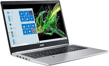 Acer Aspire5 A515 Notebook with 10th Gen Intel Core i7-1065G7 Quad Core Upto 1,30GHz/8GB RAM 1TB HDD & 256GBSSD/2G NVIDIA®GeForce®MX350/15.6" FHD/Win 10 Home/Pure Silver