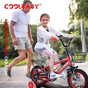 Cool Baby Children Bike 16 Inch 3-12 Years Old