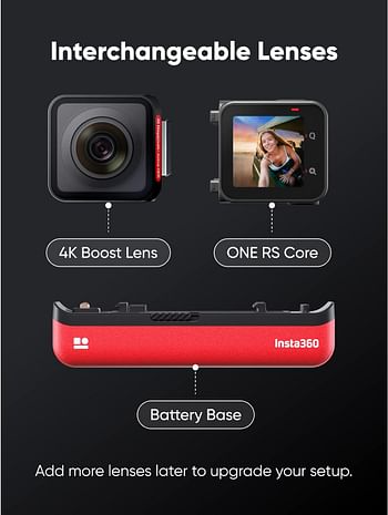 إنستا360 كاميرا-ONE RS -إصدار 4K